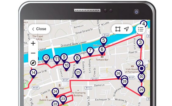 route map